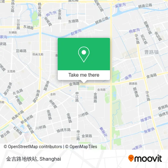 金吉路地铁站 map