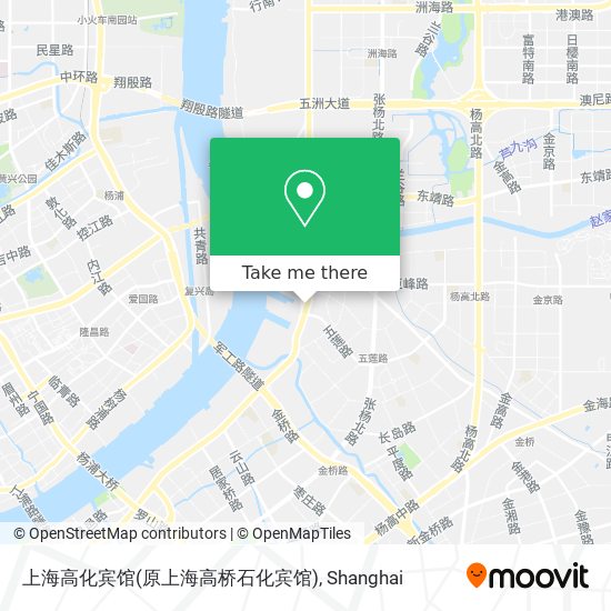上海高化宾馆(原上海高桥石化宾馆) map
