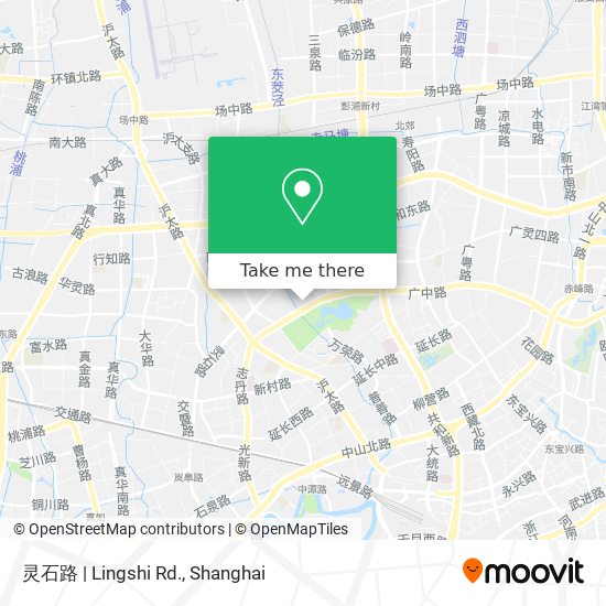 灵石路 | Lingshi Rd. map