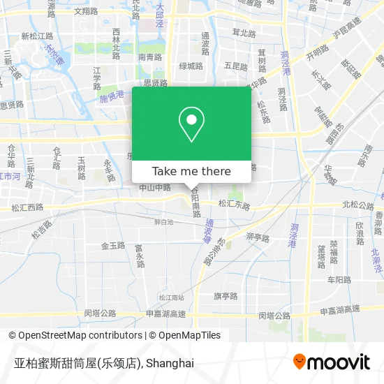 亚柏蜜斯甜筒屋(乐颂店) map