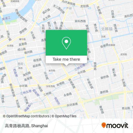 高青路杨高路 map