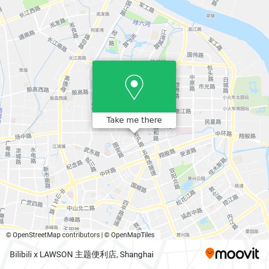 Bilibili x LAWSON 主题便利店 map