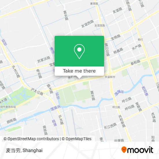 麦当劳 map