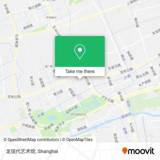 龙现代艺术馆 map