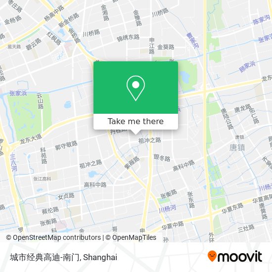 城市经典高迪-南门 map