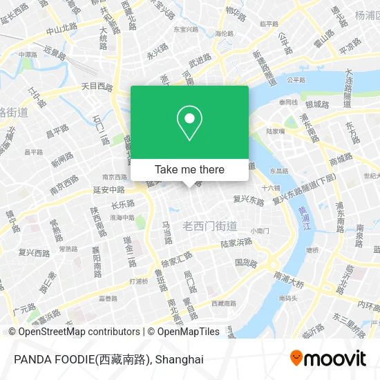 PANDA FOODIE(西藏南路) map