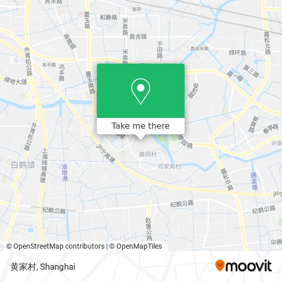 黄家村 map