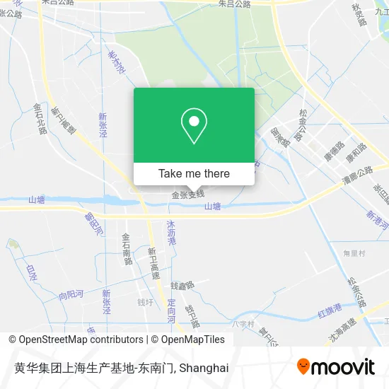 黄华集团上海生产基地-东南门 map