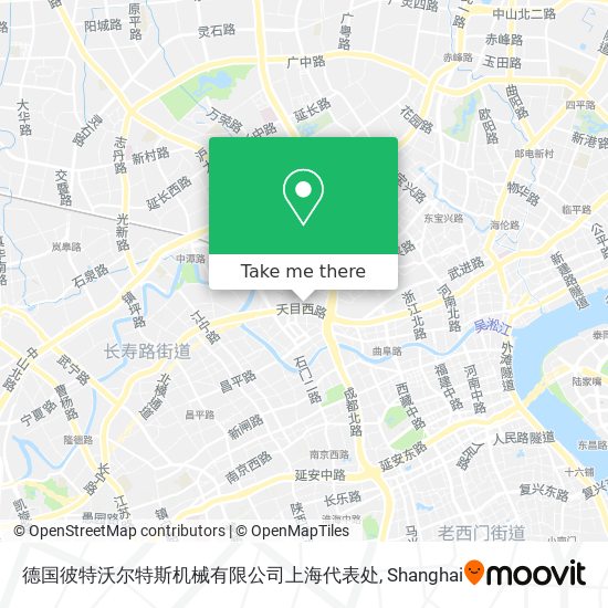 德国彼特沃尔特斯机械有限公司上海代表处 map