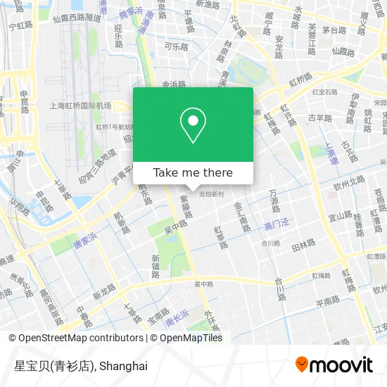 星宝贝(青衫店) map
