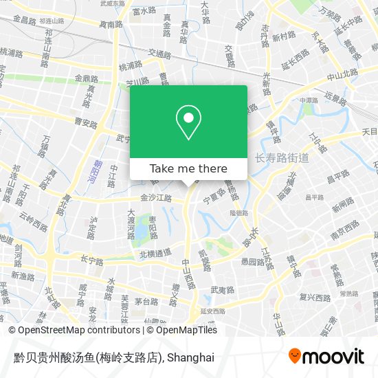 黔贝贵州酸汤鱼(梅岭支路店) map