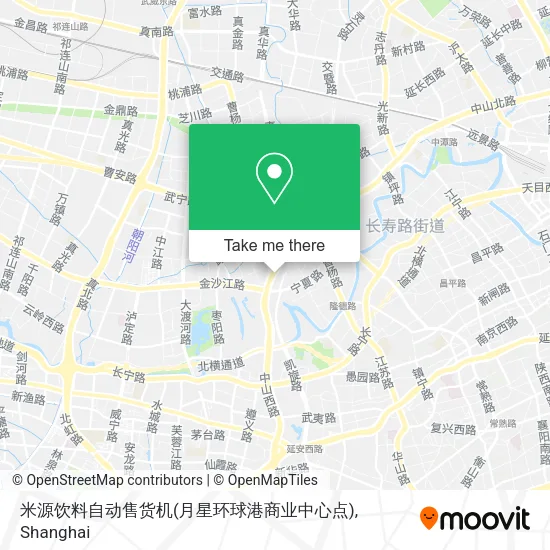 米源饮料自动售货机(月星环球港商业中心点) map