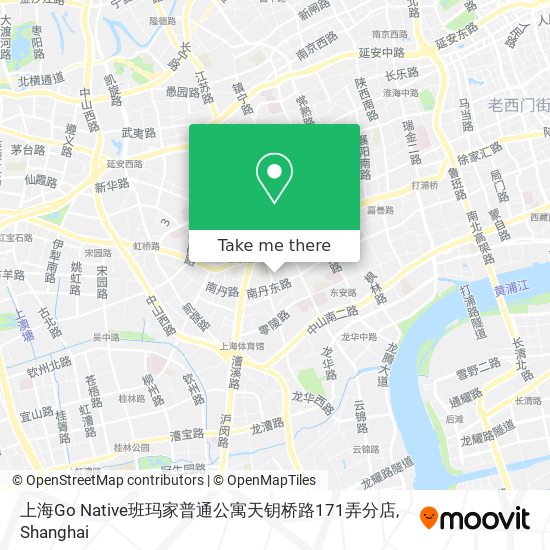 上海Go Native班玛家普通公寓天钥桥路171弄分店 map