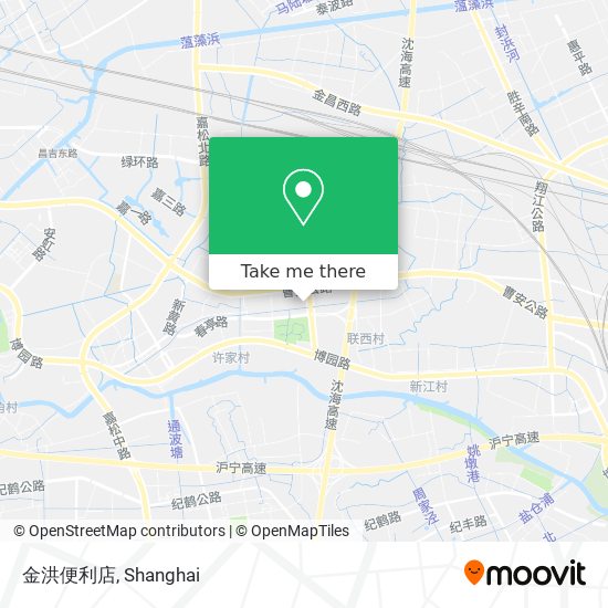 金洪便利店 map