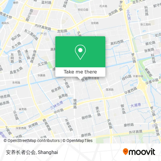 安养长者公会 map