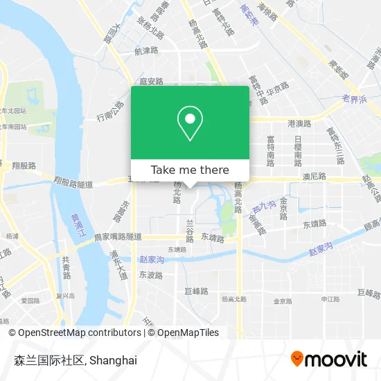 森兰国际社区 map