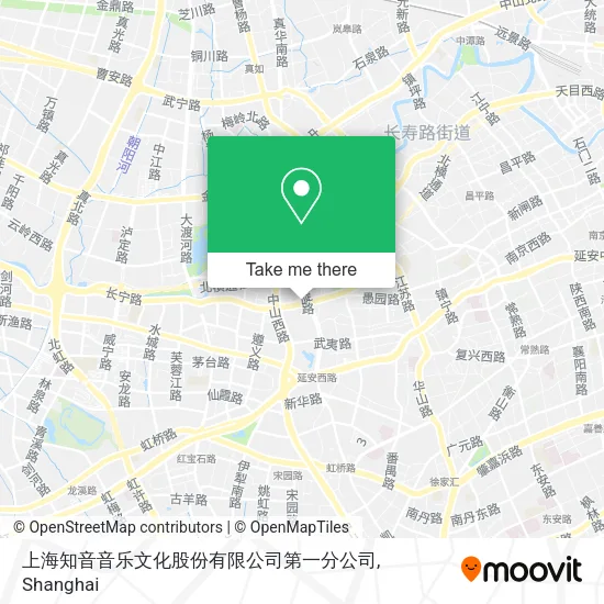 上海知音音乐文化股份有限公司第一分公司 map