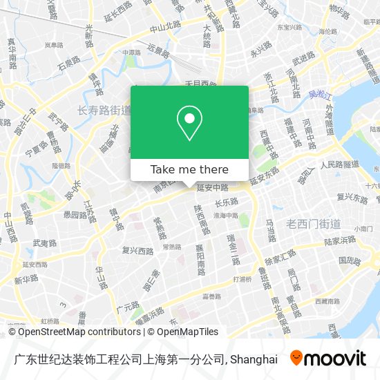 广东世纪达装饰工程公司上海第一分公司 map