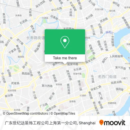 广东世纪达装饰工程公司上海第一分公司 map