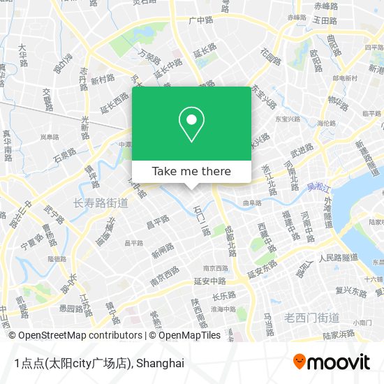 1点点(太阳city广场店) map