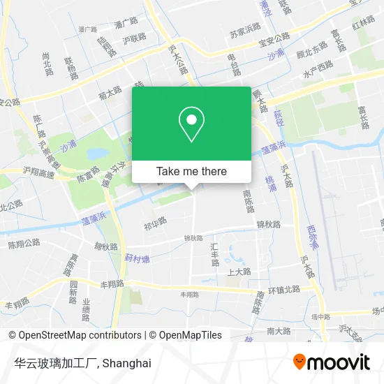 华云玻璃加工厂 map
