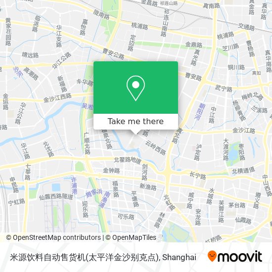 米源饮料自动售货机(太平洋金沙别克点) map