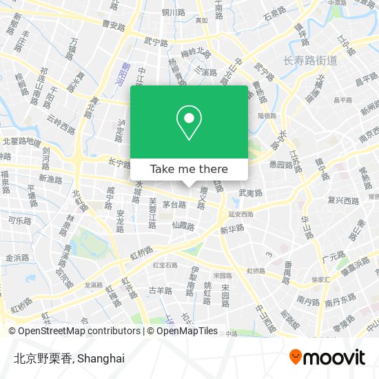 北京野栗香 map