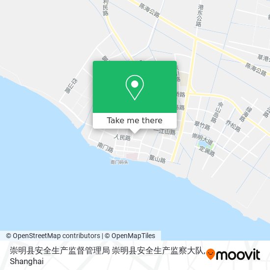 崇明县安全生产监督管理局 崇明县安全生产监察大队 map