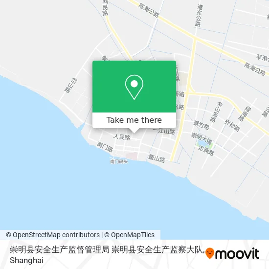 崇明县安全生产监督管理局 崇明县安全生产监察大队 map