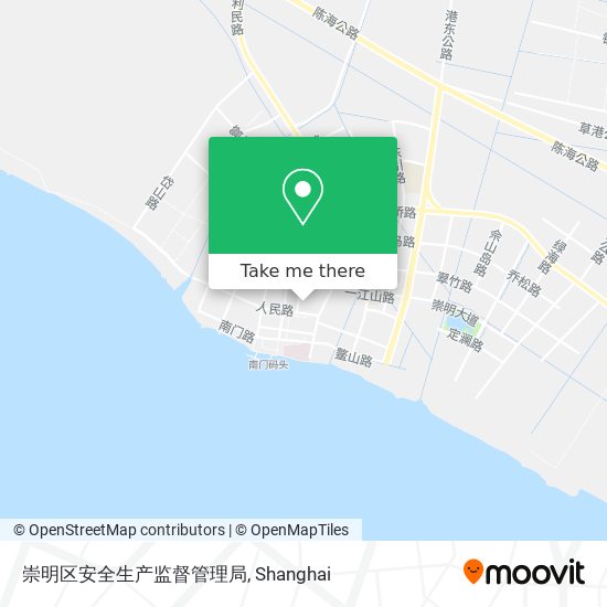 崇明区安全生产监督管理局 map