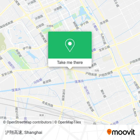 沪翔高速 map