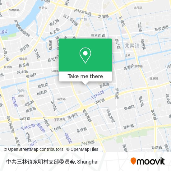 中共三林镇东明村支部委员会 map
