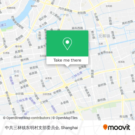 中共三林镇东明村支部委员会 map