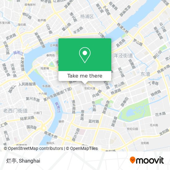 烂亭 map