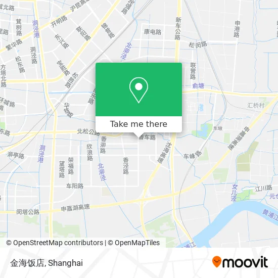 金海饭店 map
