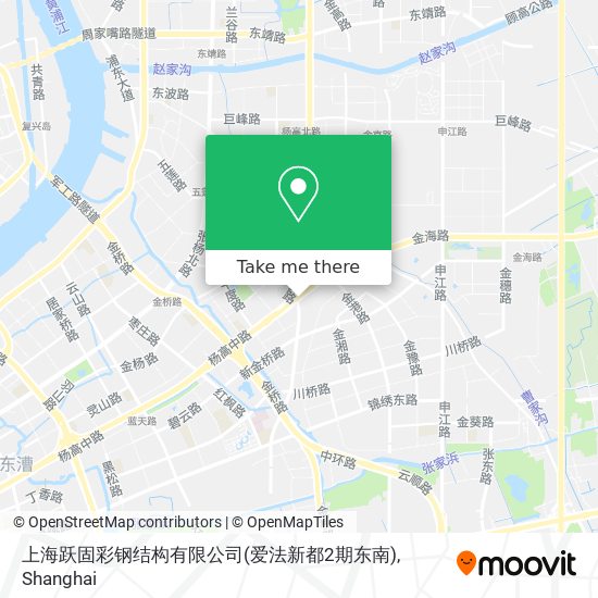上海跃固彩钢结构有限公司(爱法新都2期东南) map