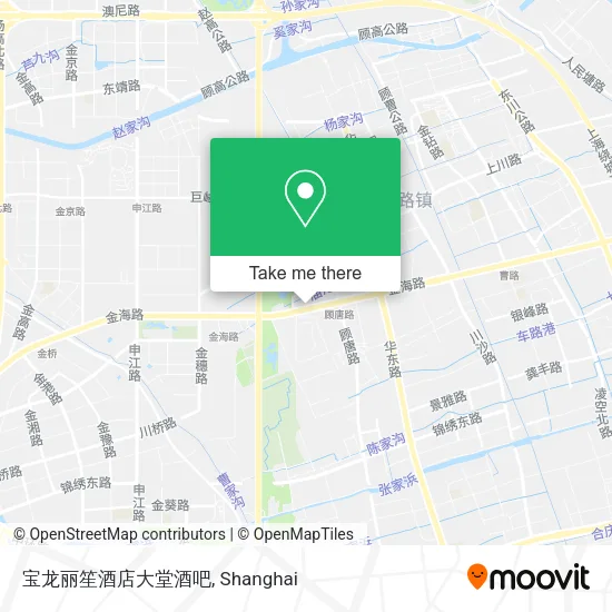 宝龙丽笙酒店大堂酒吧 map