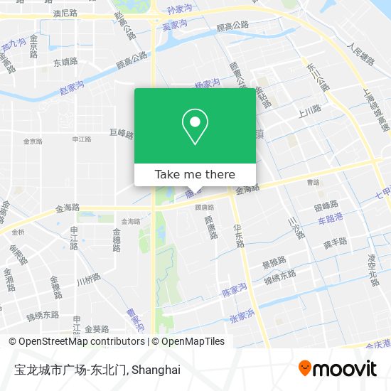 宝龙城市广场-东北门 map
