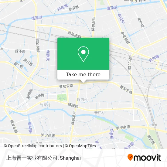 上海晋一实业有限公司 map