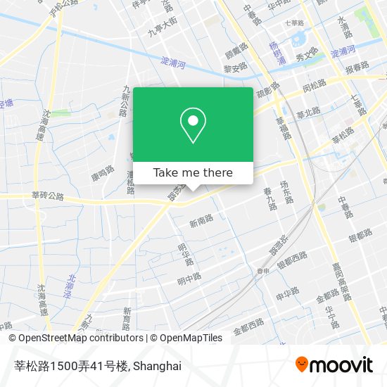莘松路1500弄41号楼 map