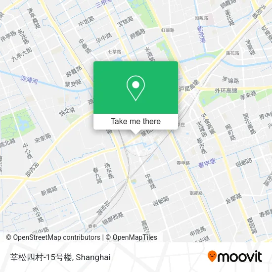 莘松四村-15号楼 map