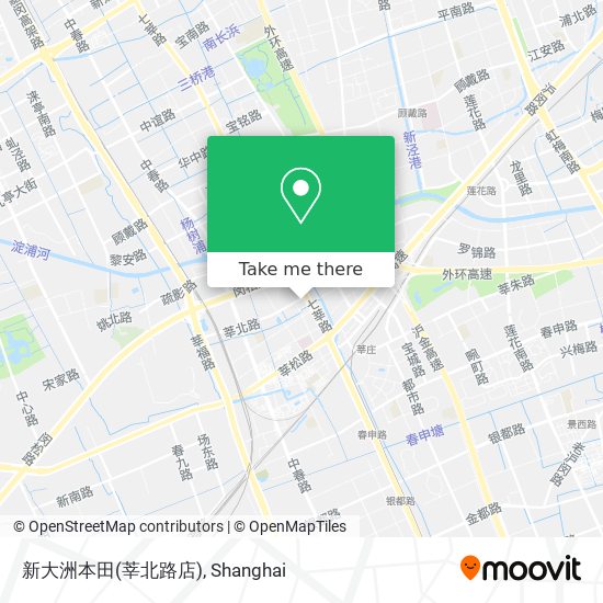 新大洲本田(莘北路店) map