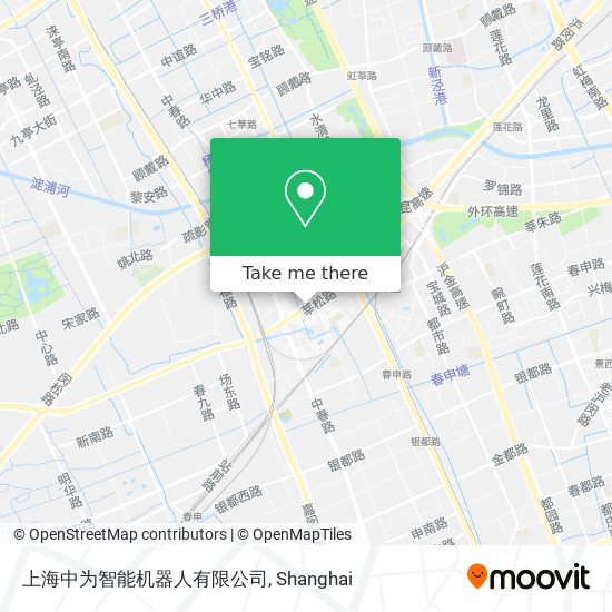 上海中为智能机器人有限公司 map