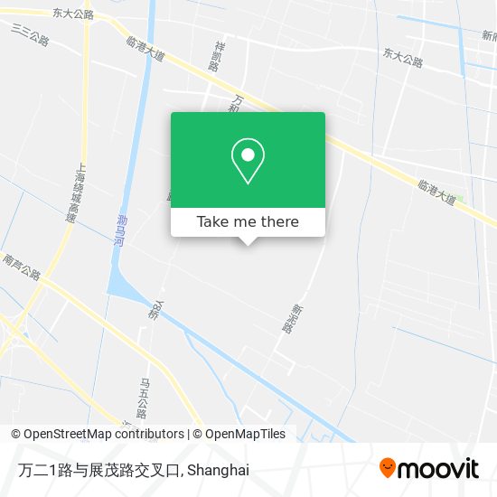 万二1路与展茂路交叉口 map