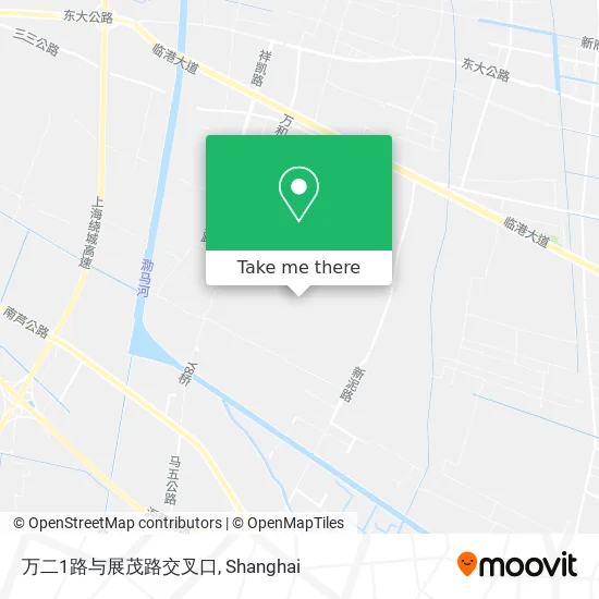 万二1路与展茂路交叉口 map