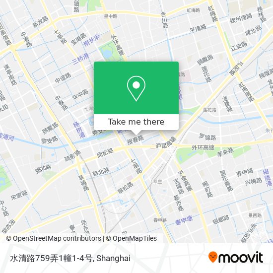 水清路759弄1幢1-4号 map
