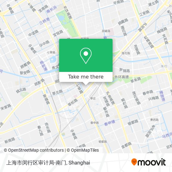 上海市闵行区审计局-南门 map