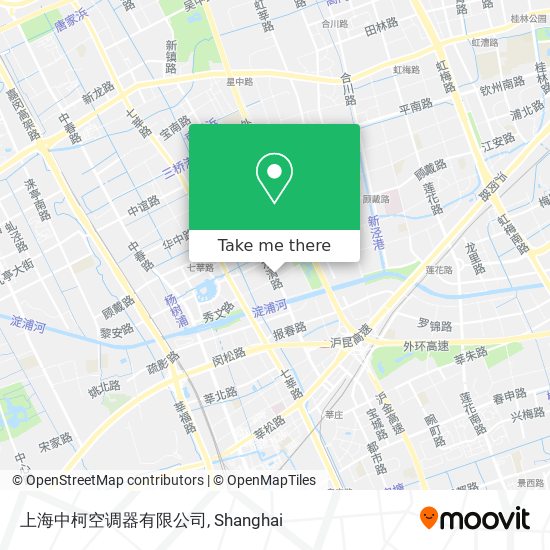 上海中柯空调器有限公司 map