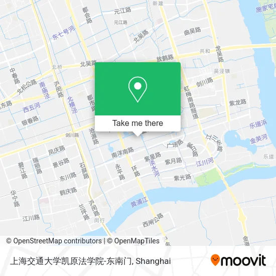 上海交通大学凯原法学院-东南门 map