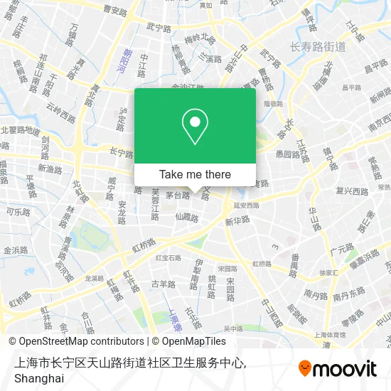 上海市长宁区天山路街道社区卫生服务中心 map